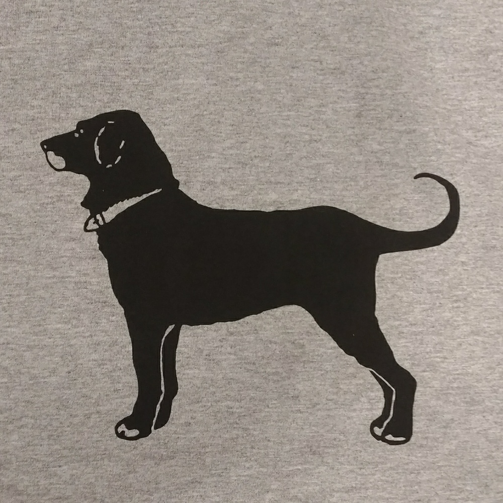 Black Dog XXL Heather Gray T Shirt Tee Mystic Bar Made in USA Chest 50" Unisex - Picture 6 of 6